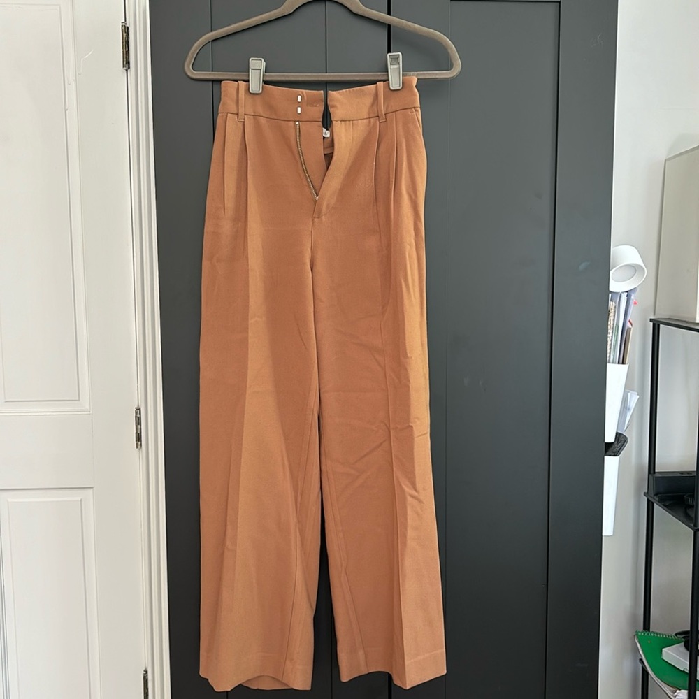 Abercrombie and Fitch orange tailored pants